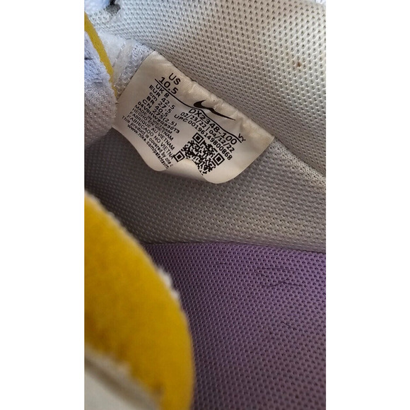 Nike Air Force 1 DX2348-100 Size MEns 10.5 Womens 12 EU 42.5 Sneakers GUC '07 SE - Picture 10 of 11